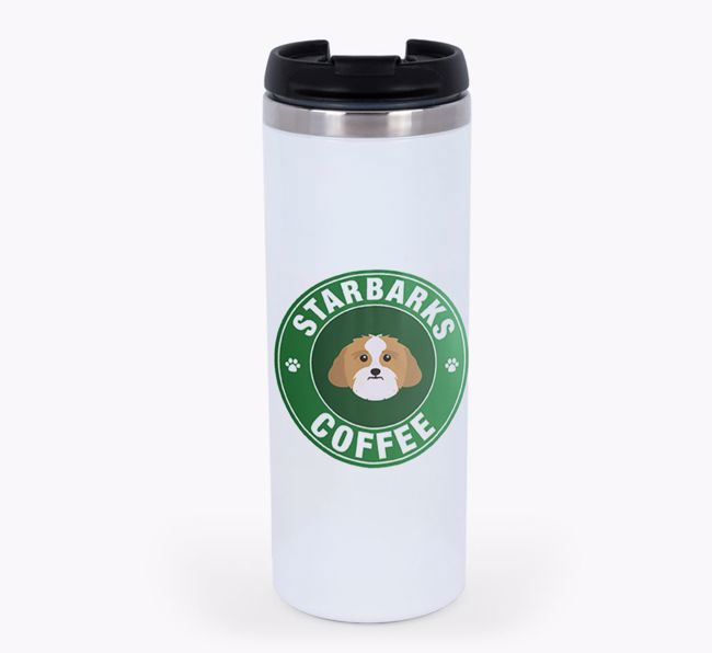 'Starbarks' - Personalised {breedFullName} Travel Mug